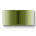 Large green geometric abstract canvas painting for contemporary interiors