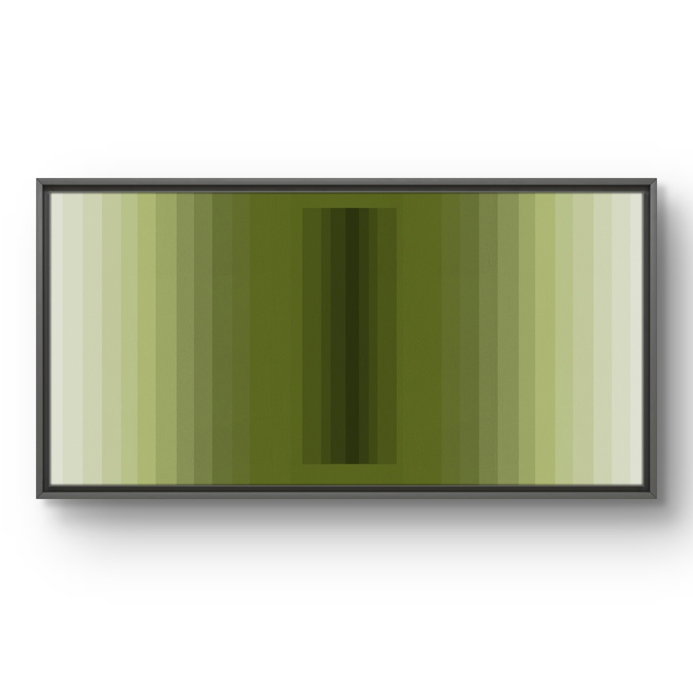 Large green wall art